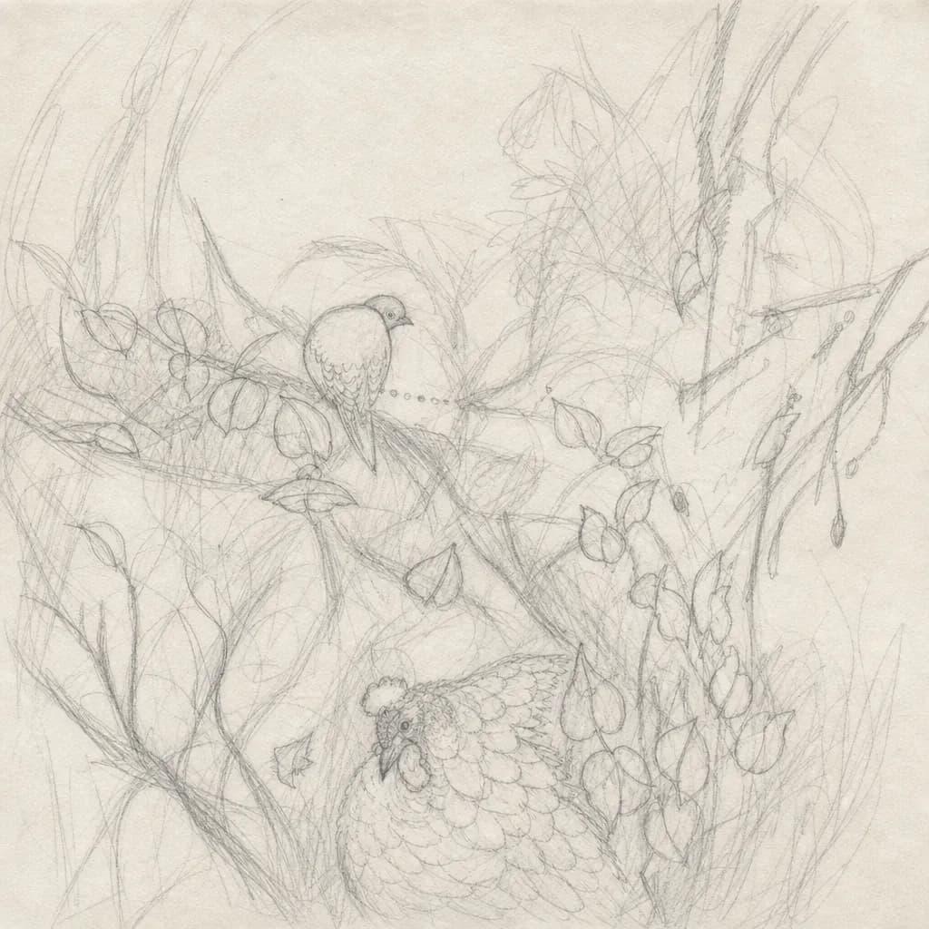 下描き