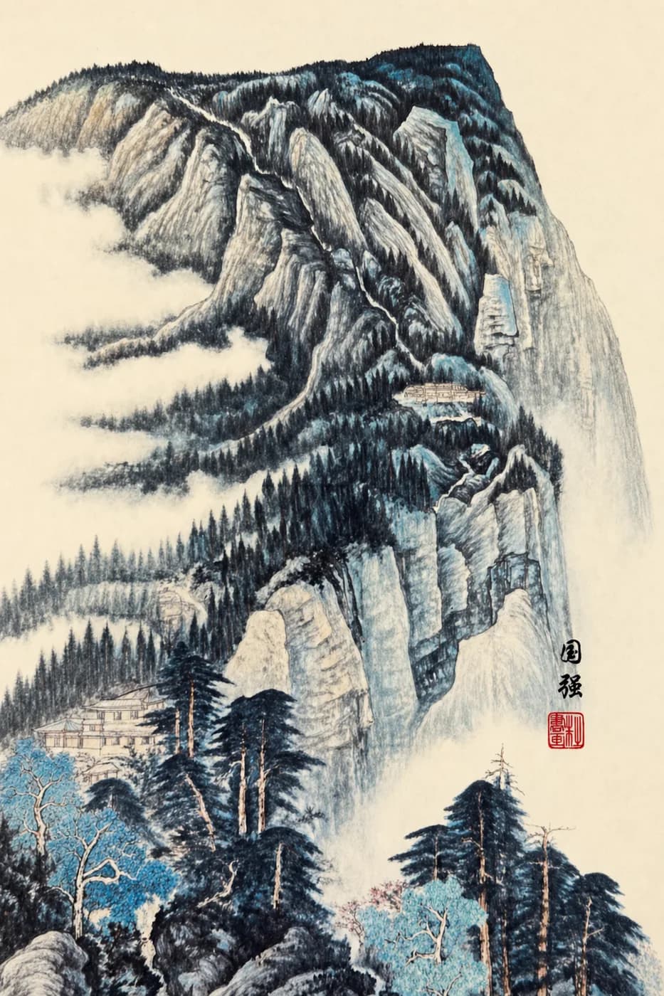 青緑山水