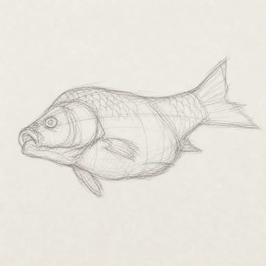 下描き