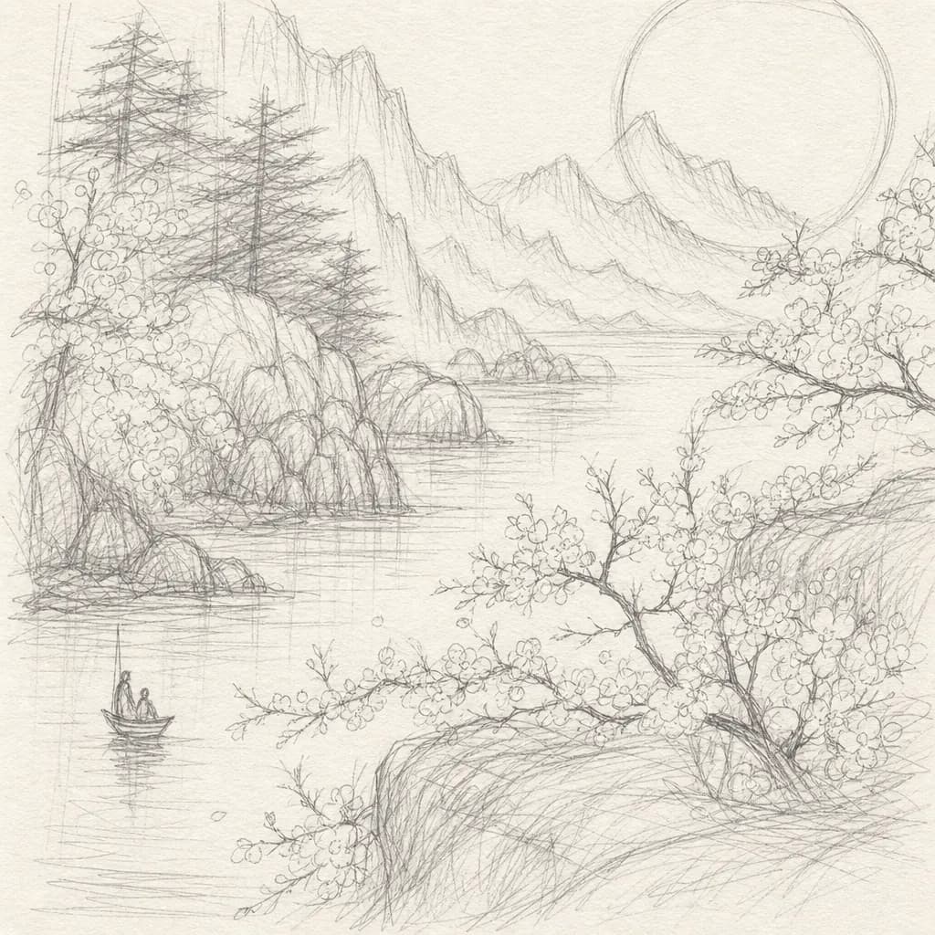 下描き