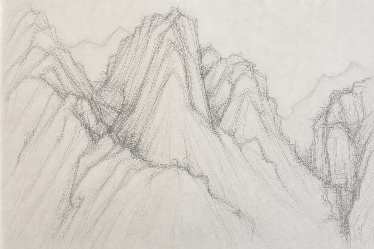 下描き