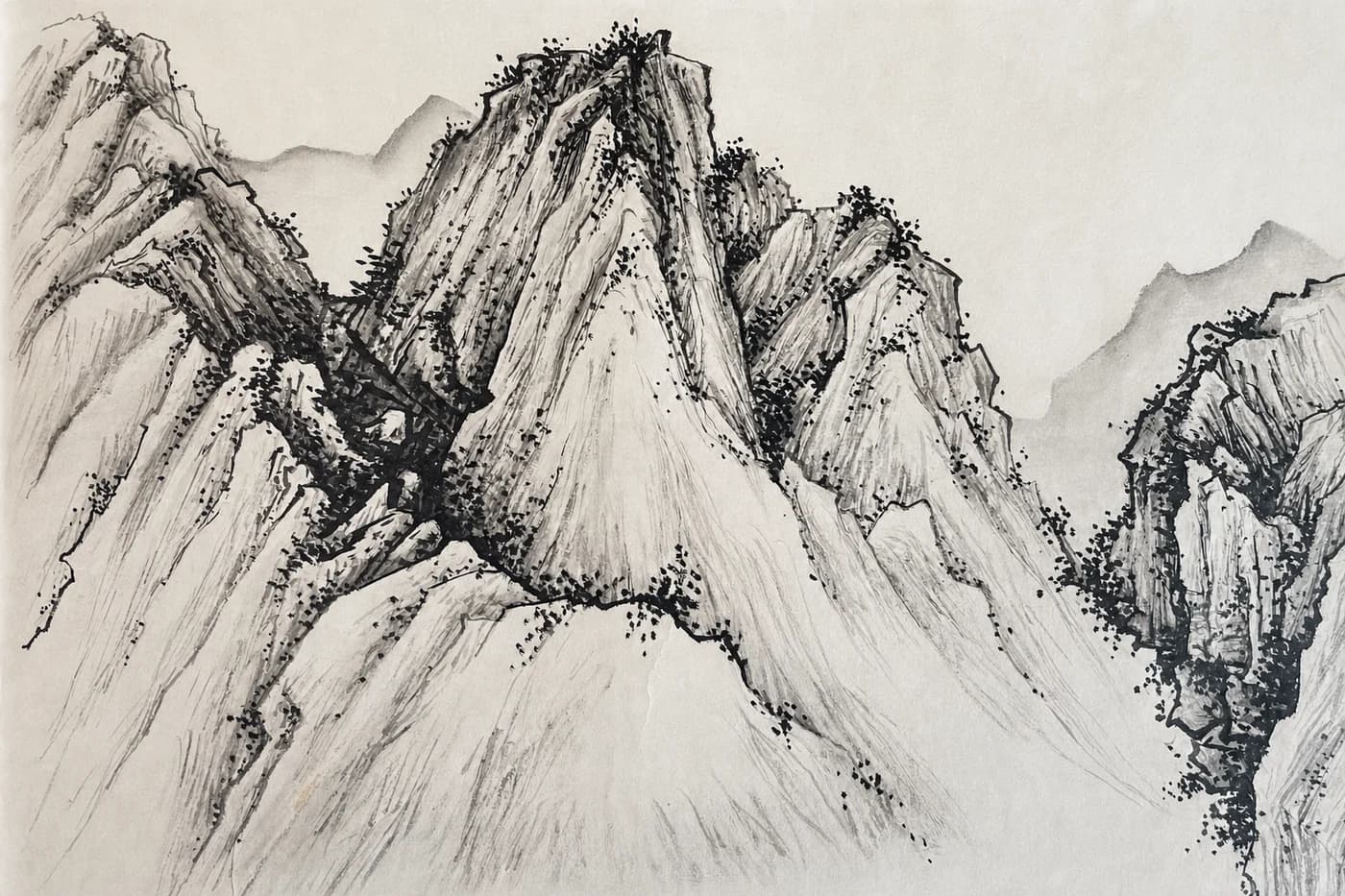 煙巒畳嶂