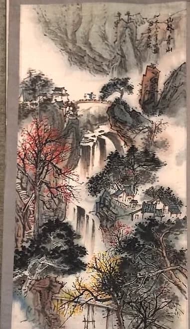 渓山秋瀑