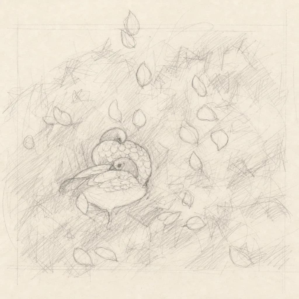 下描き