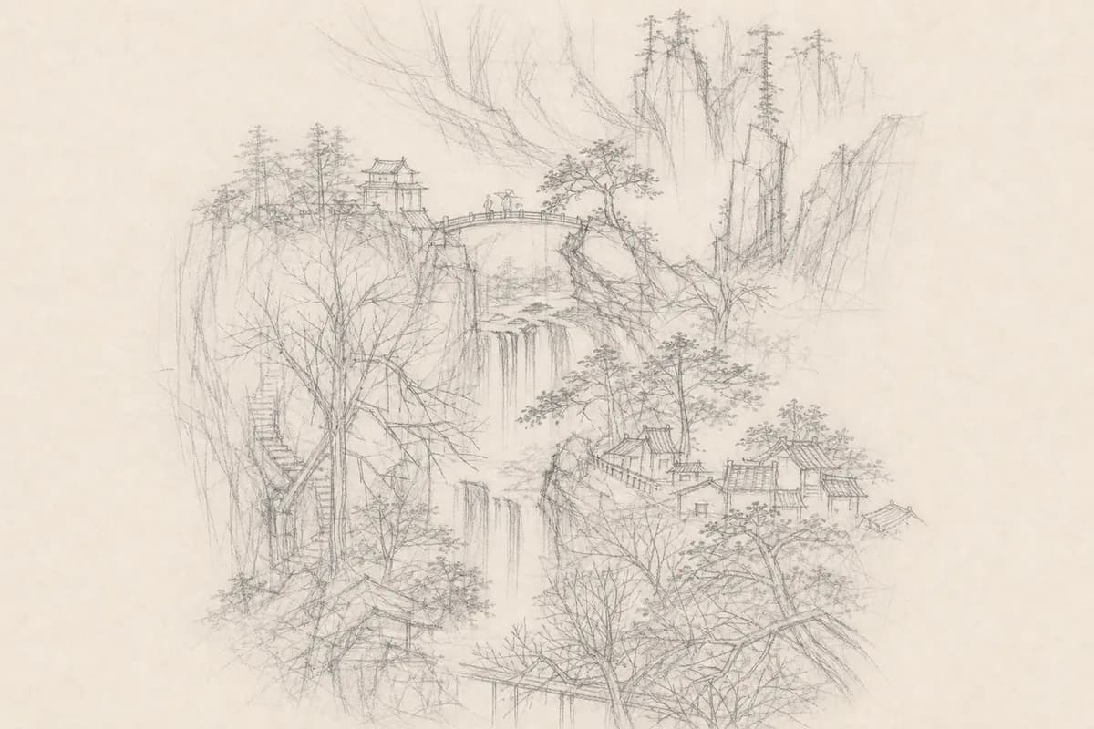 下描き