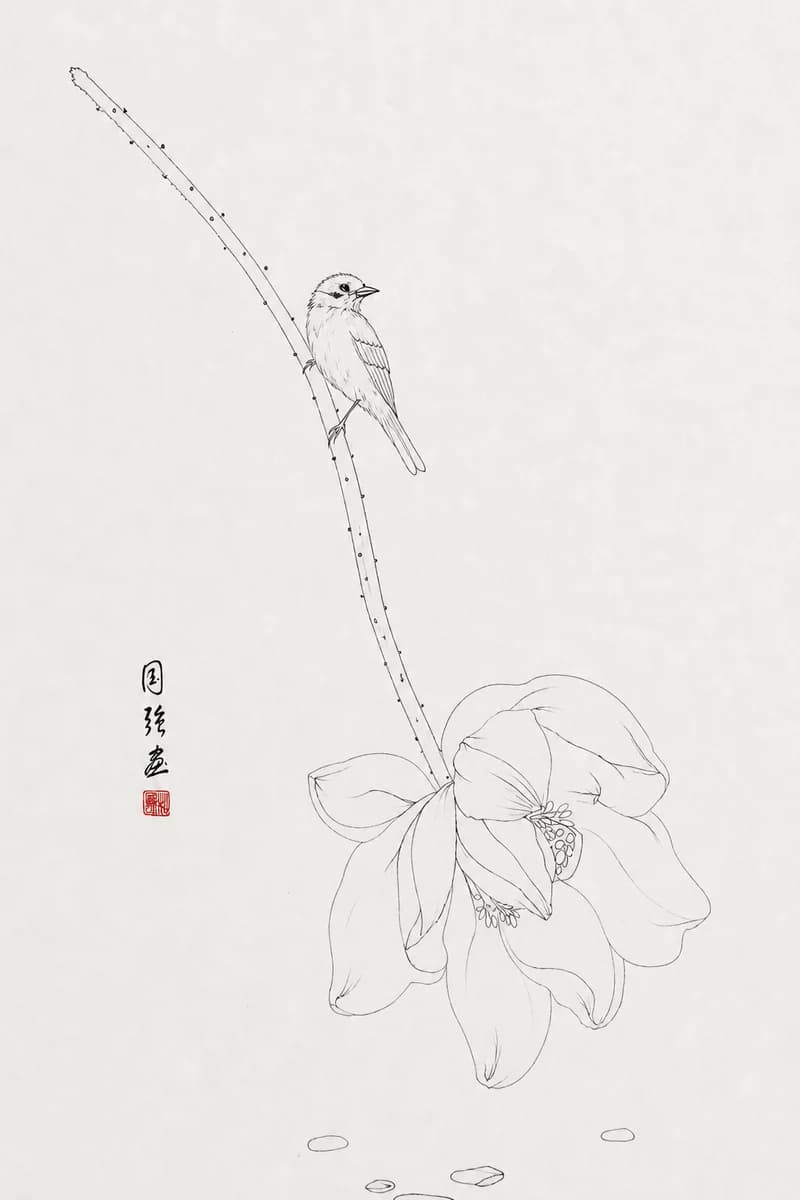 白描