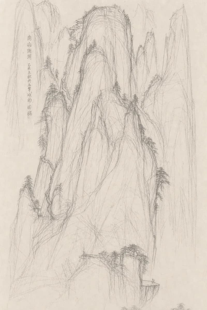 下描き