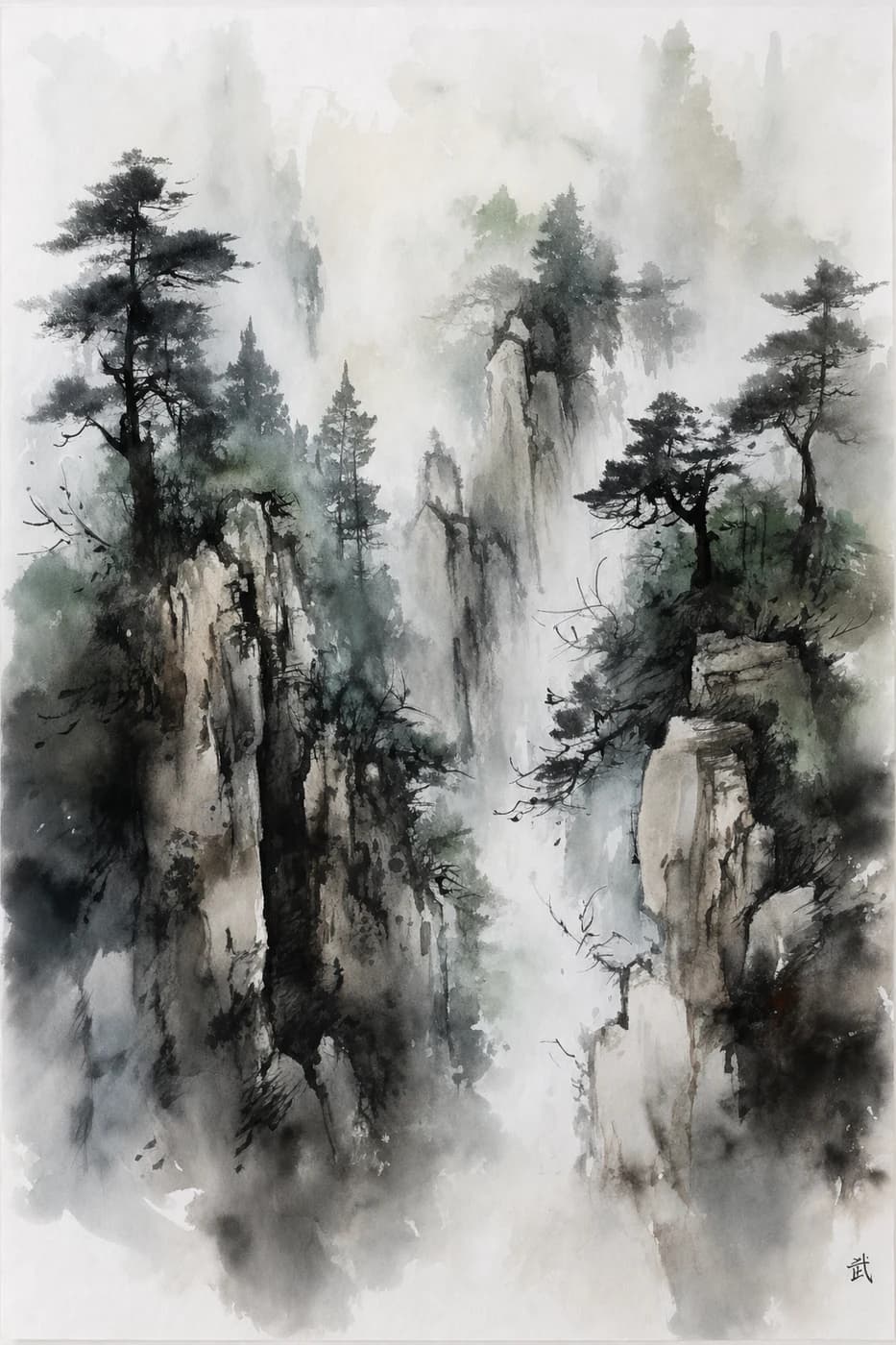 松壑鳴泉