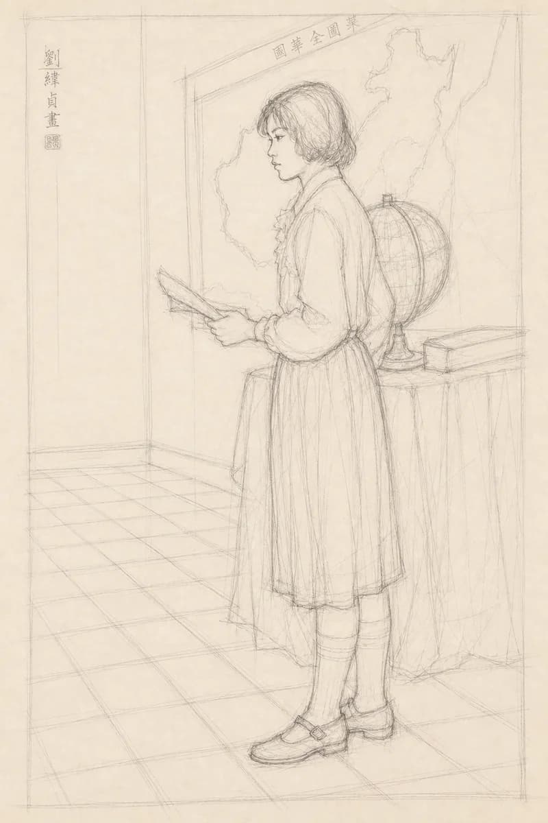 下描き